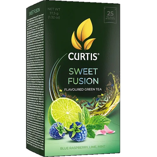 Curtis чай зеленый Sweet Fusion, 25 пакетиков